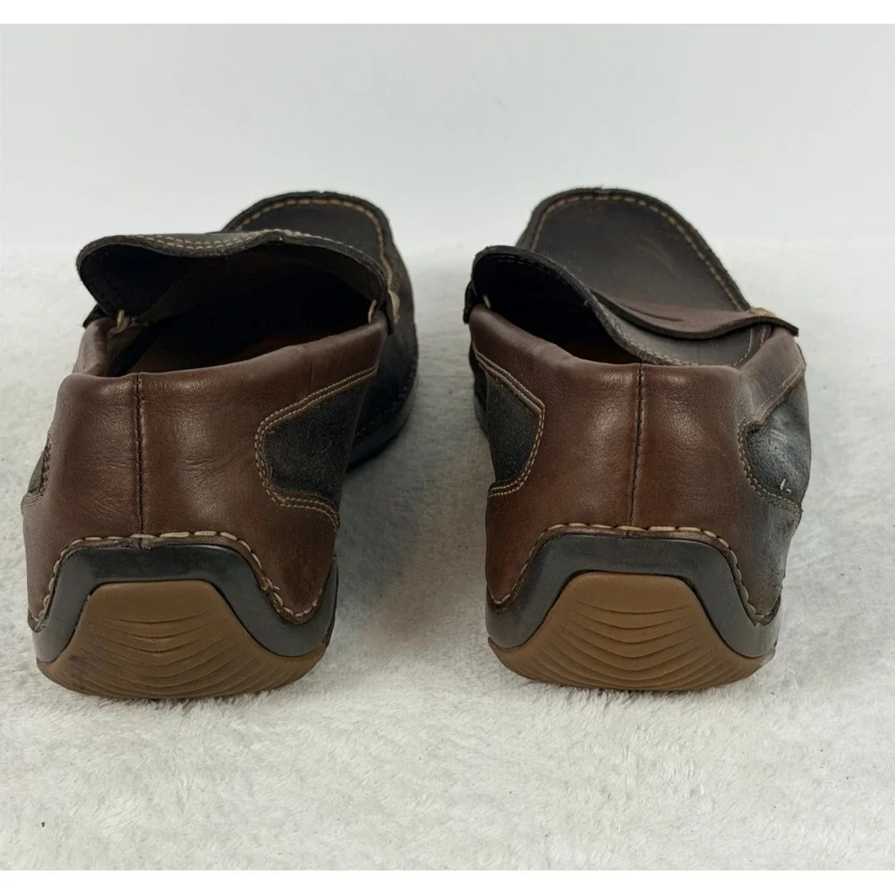 Rockport Dynamic Suspension Brown Leather Penny Loafers Men's Size 12M Comfort